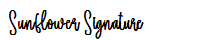 Sunflower Signature